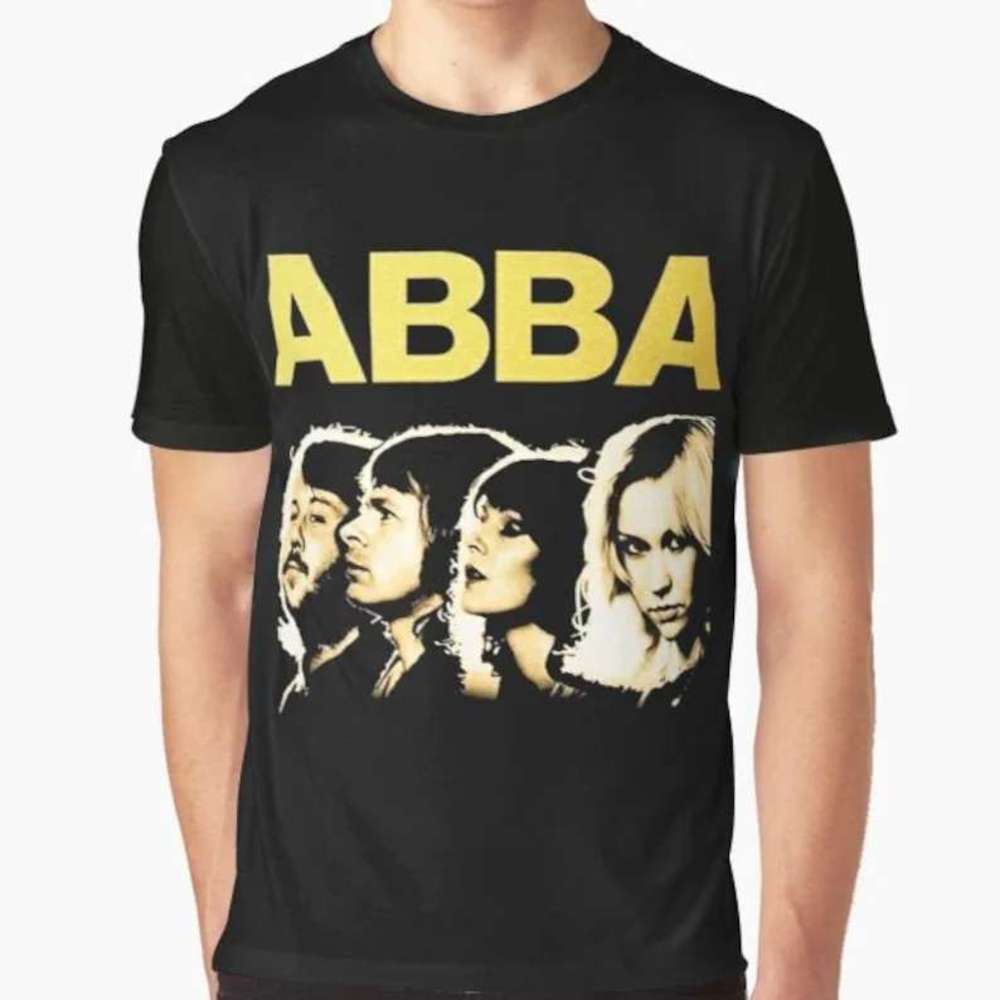 Abba Mamma Mia Musical Movie Disco Pop Retro Fan Graphic T-Shirt